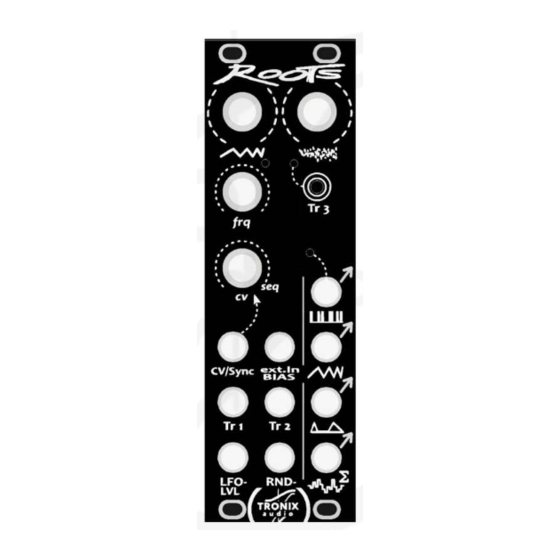 Tronix ROOTS Manuals