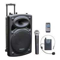 Ibiza Sound PORT15VHF-BT Owner's Manual