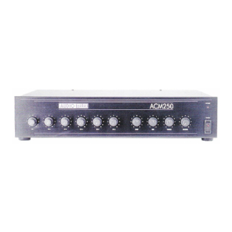 AUDIO TELEX ACM250 Brochure