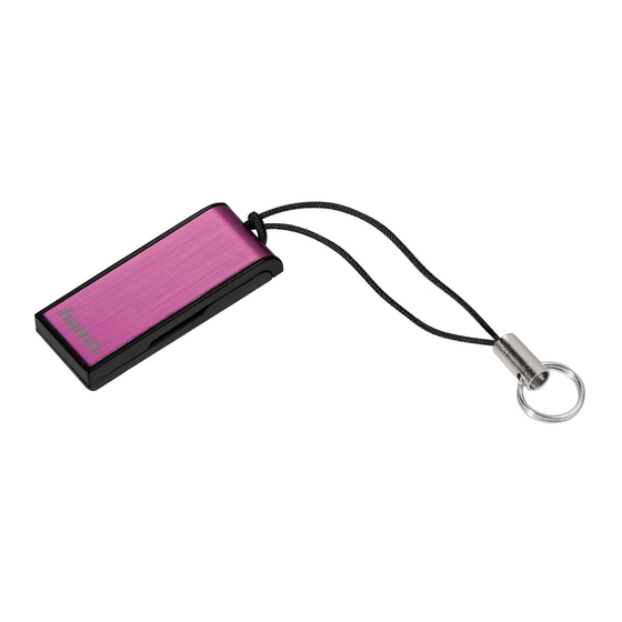 Hama FlashPen "Piko" Mode D'emploi