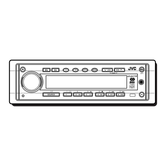 JVC KD-SH55R Instructions Manual