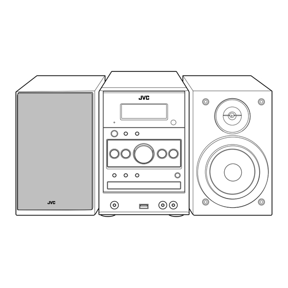 JVC Micro Component System UX-G48 Instructions Manual