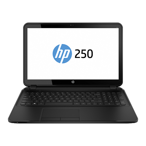 HP 250 G4 Manuals