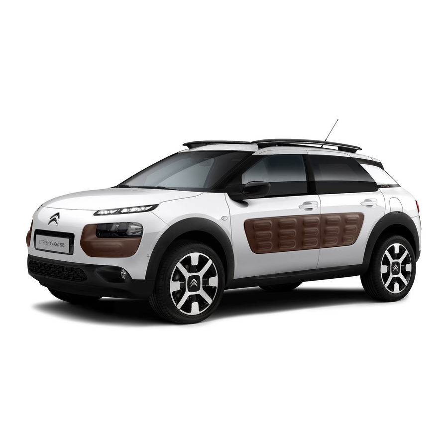 CITRON C4 CACTUS OWNER'S HANDBOOK MANUAL Pdf Download | ManualsLib
