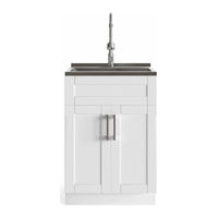 Simpli Home Darwin Laundry Cabinet AXCLDYDAR-SS Manual
