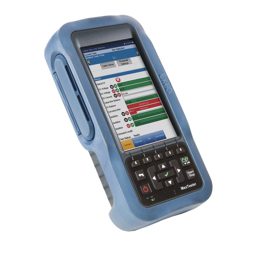 EXFO MaxTester 610 Quick Reference Manual