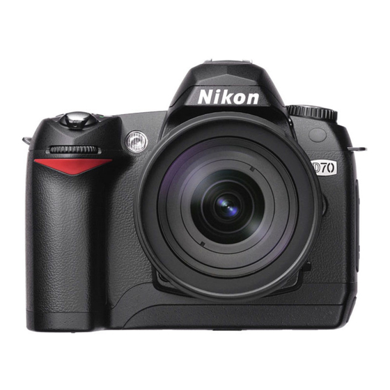 Nikon D70 Firmware Upgrading Instruction