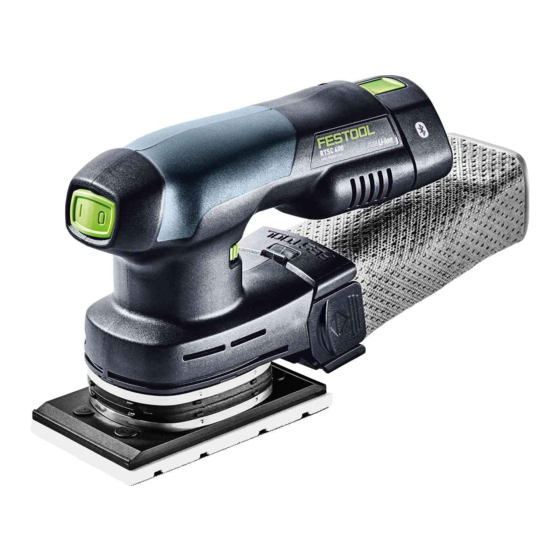 Festool RTSC 400 Li Instruction Manual