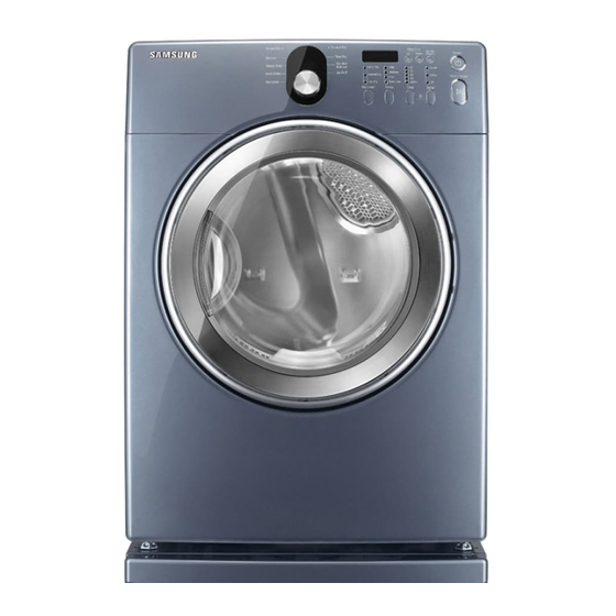 Samsung DV209 SERIES Fast Track Troubleshooting