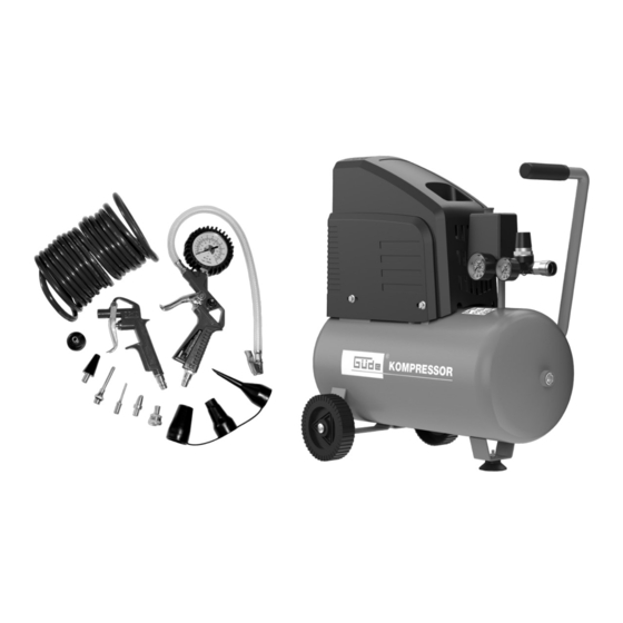GÜDE 220/8/24 13-TLG Air Compressor Manuals