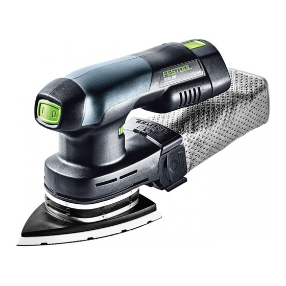 Festool RTSC 400 Li Original Instructions Manual