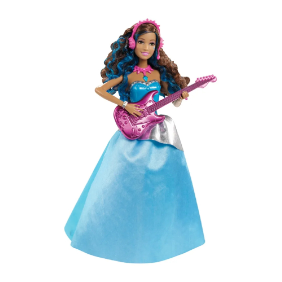 Mattel Barbie CMT17 Instructions