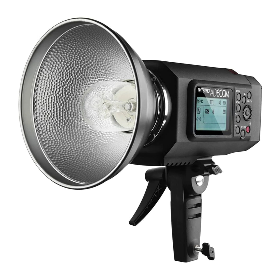 Godox WITSTRO AD600M - Powerful & Portable Flash Manual
