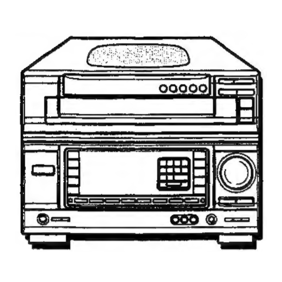Aiwa AV-X300 Operating Instructions Manual