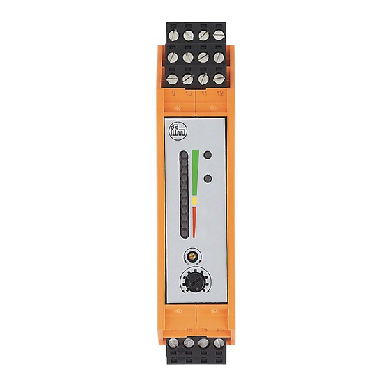 IFM Electronic efector300 SR0151 Operating Instructions Manual