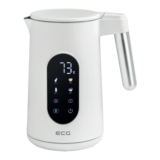 ECG RK 1799 Smart Instruction Manual