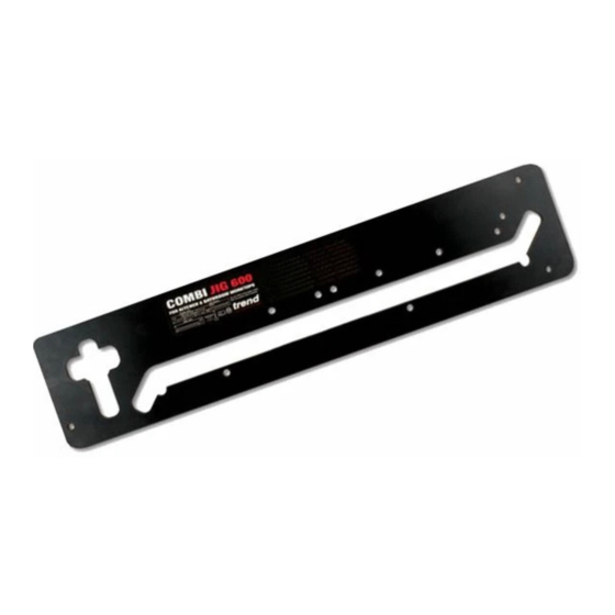 TREND COMBI 600 User Manual
