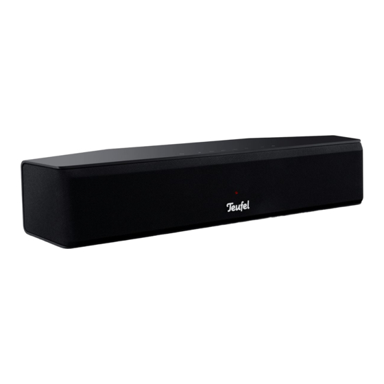 Teufel Cinebar One User Manual