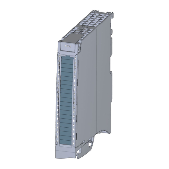 Siemens SIMATIC S7-1500 Manual