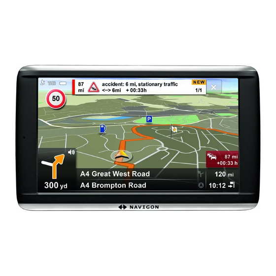 Navigon 72 Series User Manual