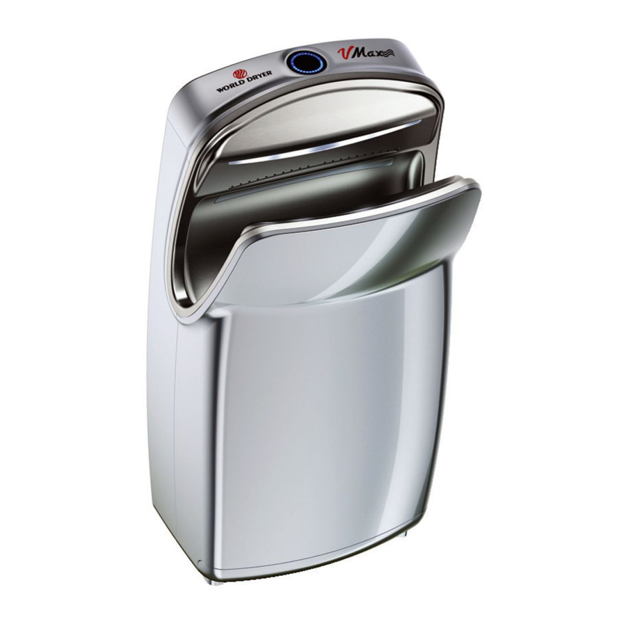 World Dryer VMax V2 Manual