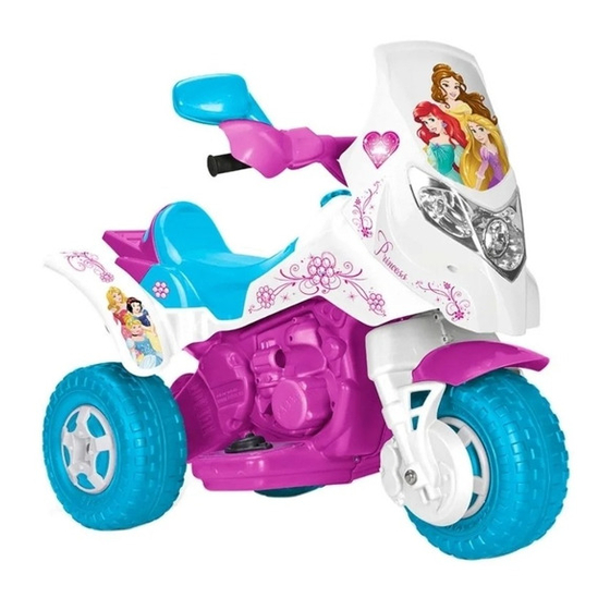 Famosa Feber Disney Princesa Trimoto Quick Start Manual