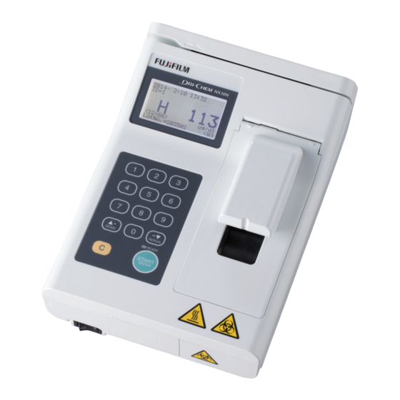 FujiFilm DRI-CHEM NX10N Instruction Manual