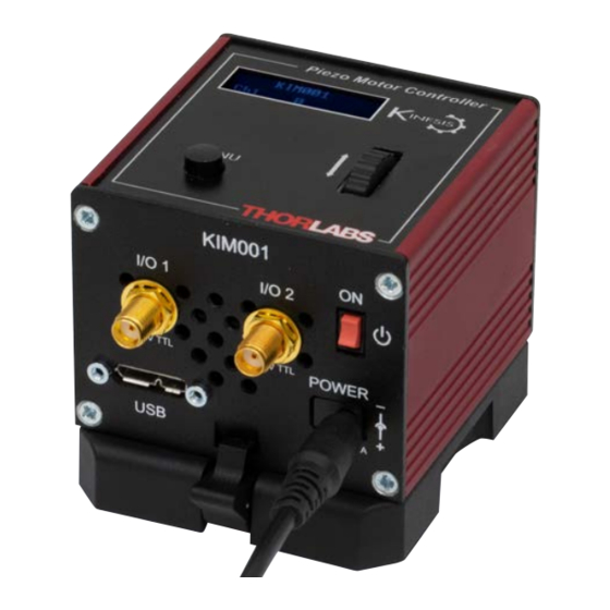 THORLABS KIM001 User Manual