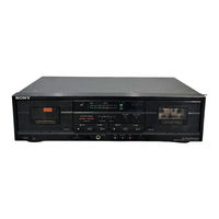 Sony TC-WR570 - Dual Hi Fi Cassette Deck Product View