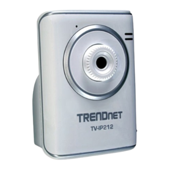 TRENDnet TV-IP212 Specifications