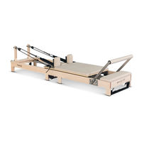 LifeSpan Contour Folding Wooden Pilates Reformer Bed Set User Manual
