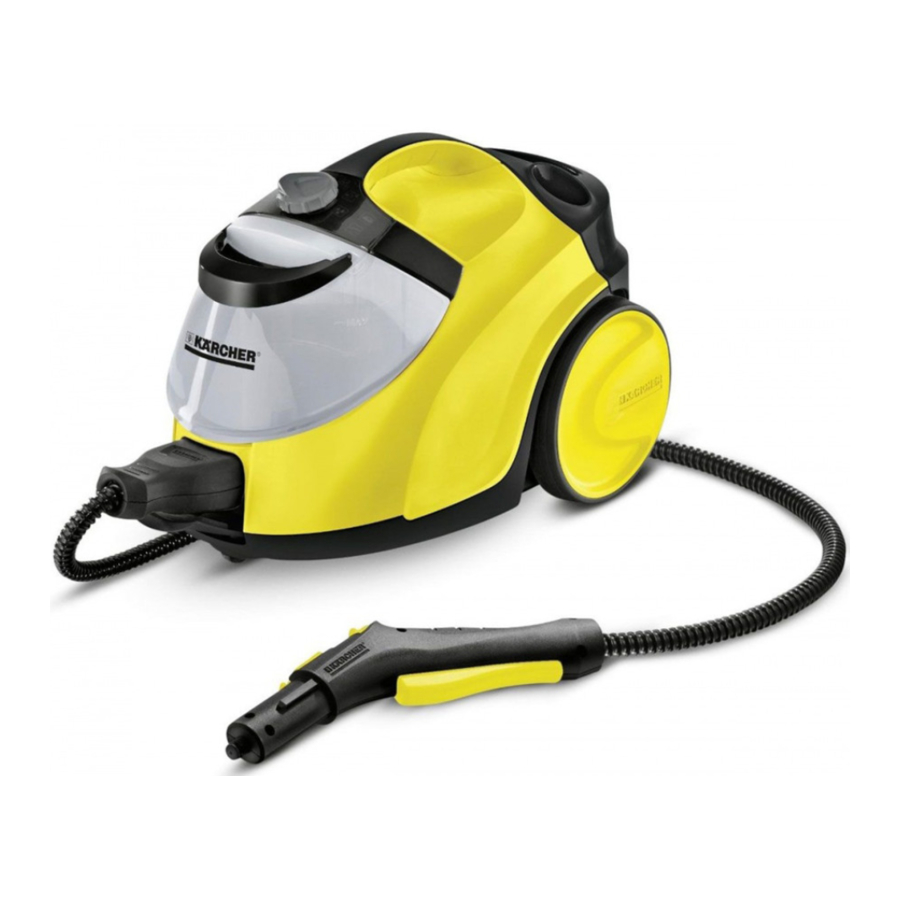 Kärcher SC 5 EasyFix Iron, SC 5 EasyFix Iron Plug - Steam Cleaner Manual