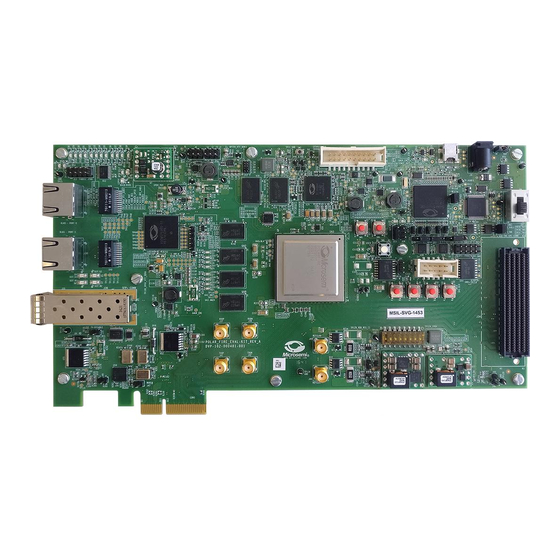 Microchip Technology Microsemi PolarFire FPGA Evaluation Kit User Manual