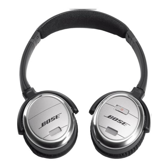 Bose QuietComfort 3 Acoustic Noise Cancelling Headphones Owner's Manual