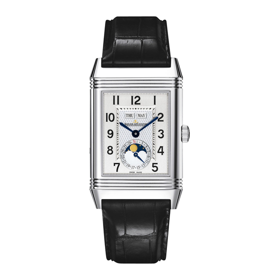 Jaeger lecoultre Grande Reverso Calendar Manuals ManualsLib