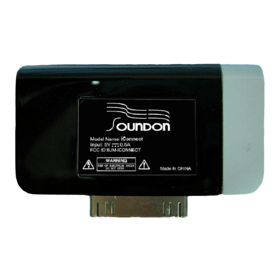 SoundOn iConnect User Manual