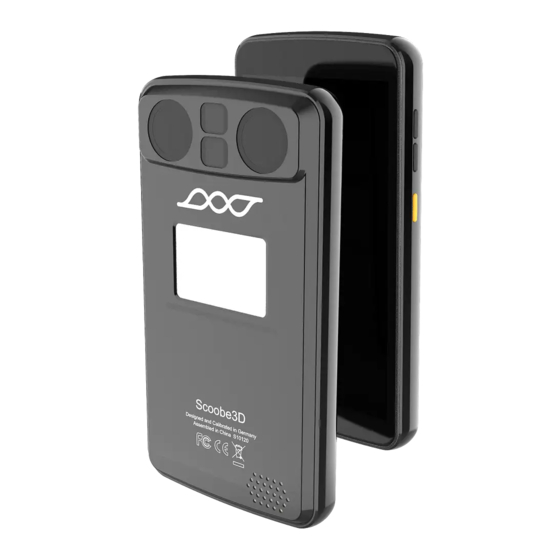 Scoobe3D 3D Scanner Manuals
