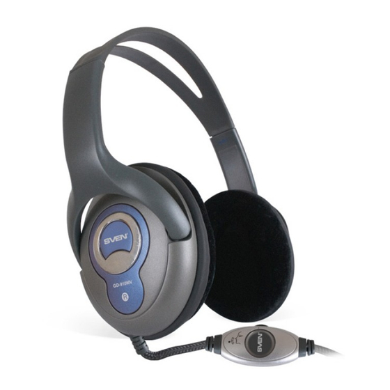 Sven GD-910MV User Manual