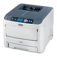 Oki C610DM How To Remove Jammed Paper