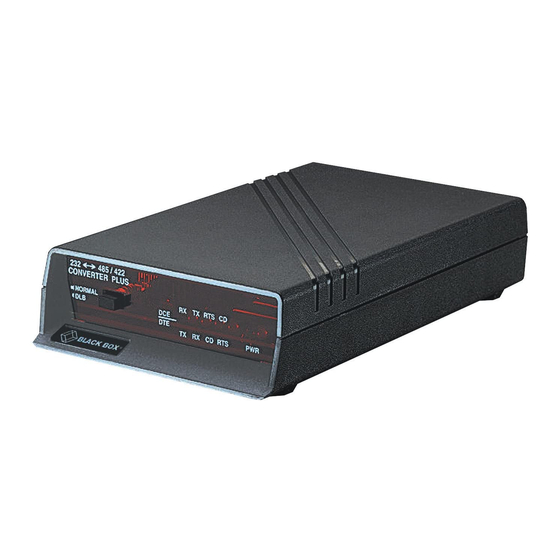 Black Box IC108A Specifications
