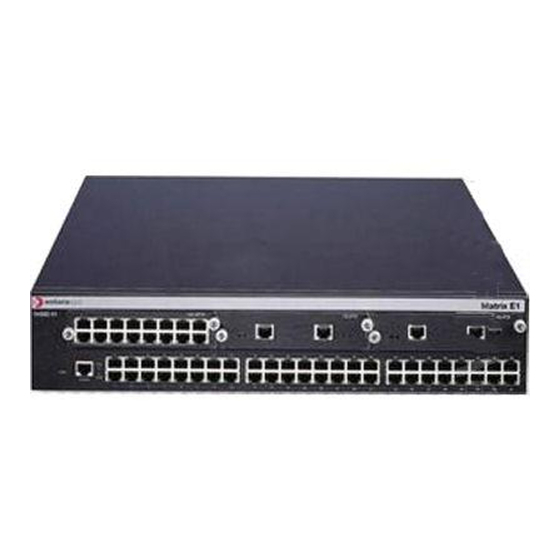 Enterasys Matrix E1 1H582-51 Datasheet