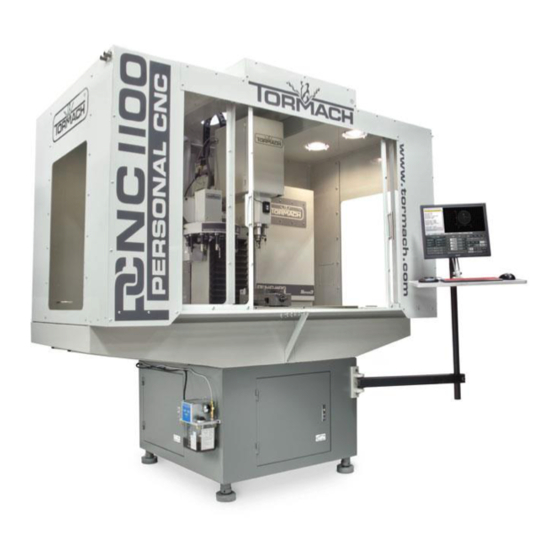 Tormach PCNC1100 Operating Instructions Manual