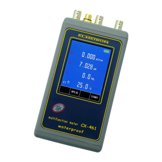 ELMETRON CX-461 User Manual