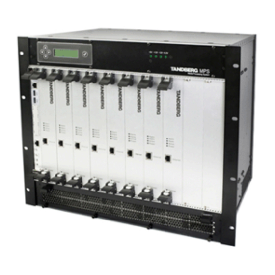 TANDBERG MPS User Manual