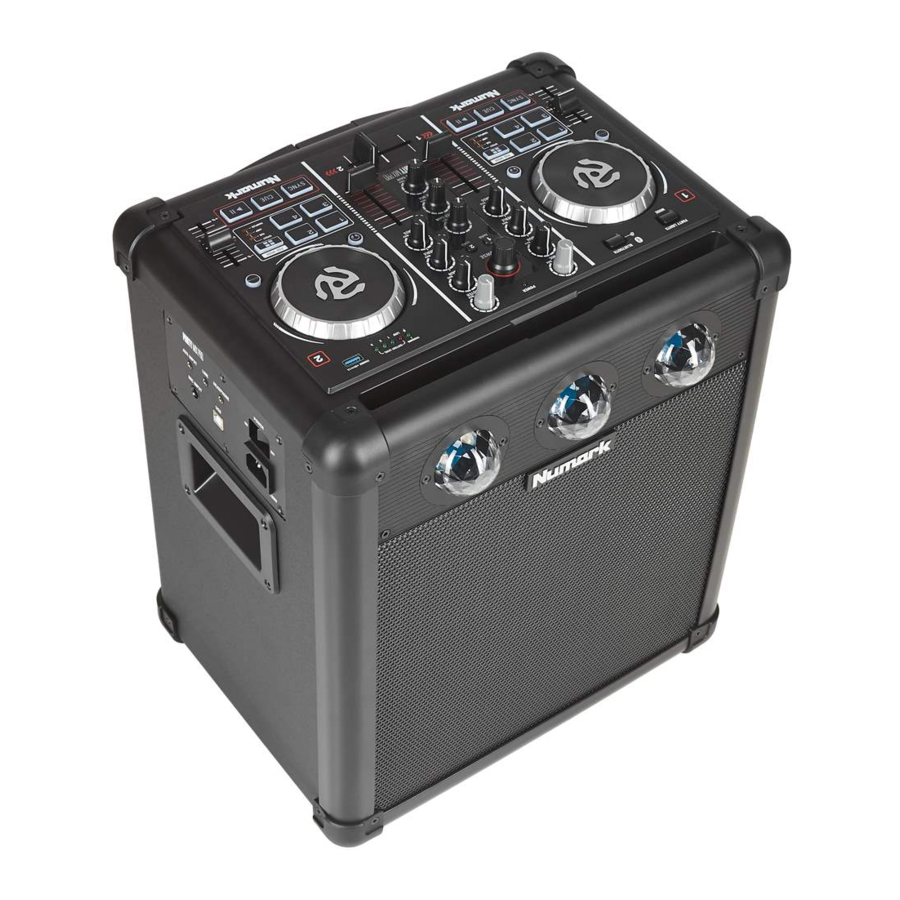 Numark Party Mix Pro - DJ Controller Manual