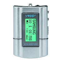 Samsung Yepp YP-30S Manual