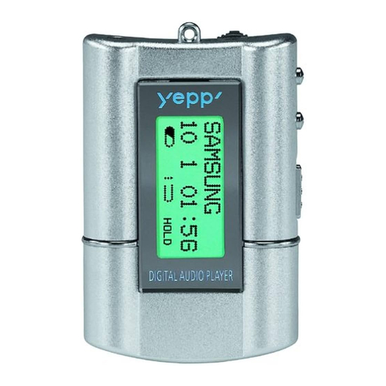 Samsung Yepp YP-30S Manual