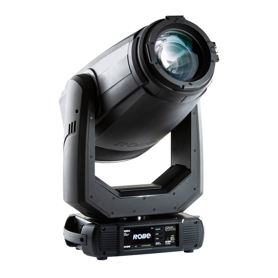Robe ROBIN T1 Fresnel User Manual