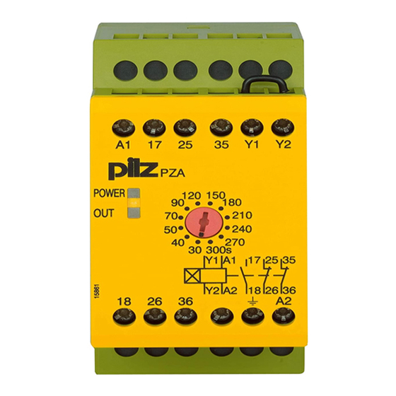 Pilz PNOZ X Series Operating Instructions Manual