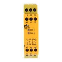 Pilz PZE X4.1P Operating Instructions Manual